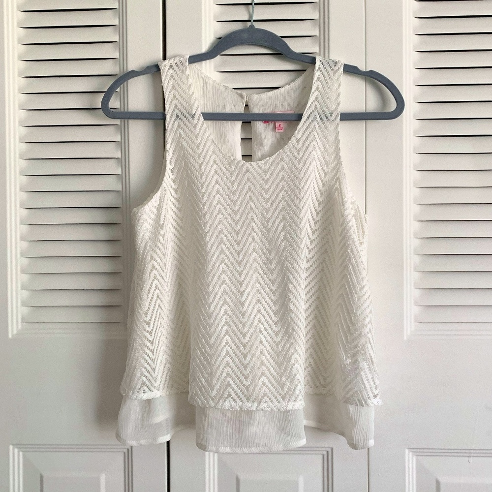 CANDIE'S White Tank Top